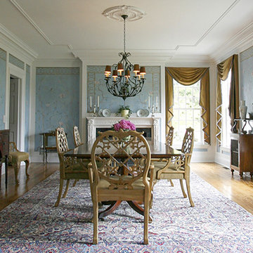 Chinoiserie Dining Room Mural
