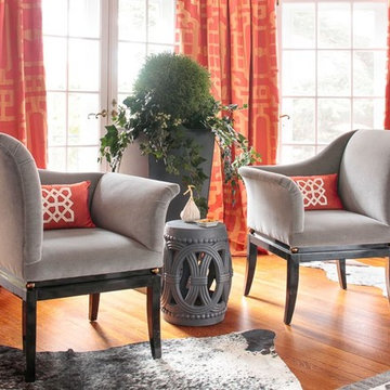 Custom Fabric Applications from Robert Allen at Paul Schatz Furniture