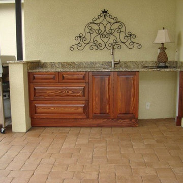 Custom Outdoor Kitchen Cabinetry, Fort Myers, FL