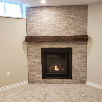 Before and After Basement Renovation