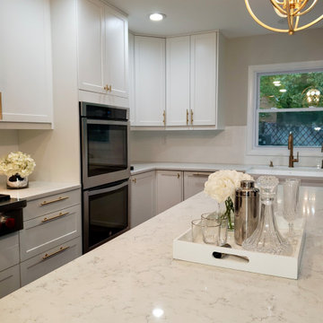 Kitchen remodeling with Semihandmade fronts