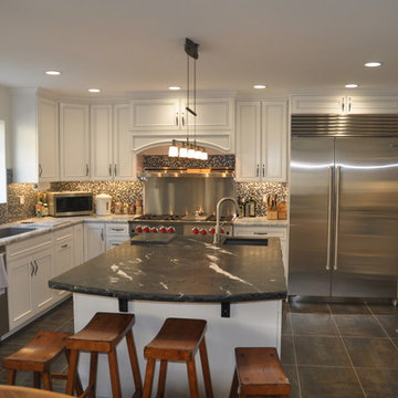 Remodeled kitchen