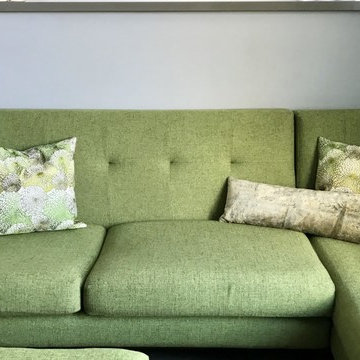 Glamorous embroidered throw pillows
