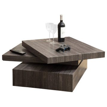GDF Studio Haring Square Rotating Coffee Table