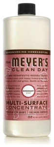 Mrs. Meyer's Clean Day 17840 Multi-Surface Concentrated Cleaner, 32 Oz, Rosemary