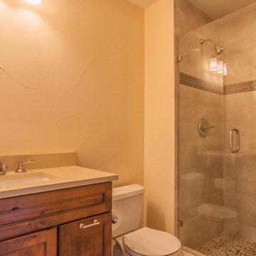 Littleton Basement Finish with high end finishes