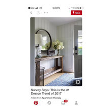 Foyer/Mud Room Tables