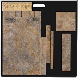 Travertine Effect - Porcelain - Wall And Floor Tile