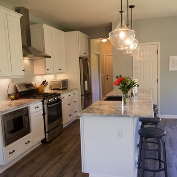 Super White kitchen