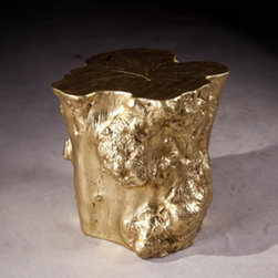 Log Side Table - Side Tables And End Tables