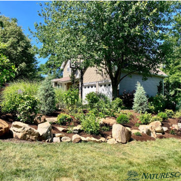 Rock Terrace Transformation Adds Beauty and Prevents Erosion in Malvern