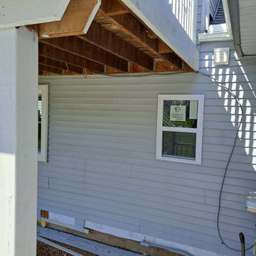 Current Canton water damaged main floor and Bathroom renovation