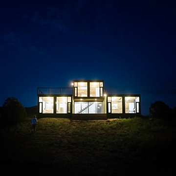 Modern Shipping Container Cabin