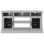 A Design Studio - A Design Studio Kylie TV Stand for TVs up to 65", Dove Gray - Give your living room or man cave an instant upgrade with the A Design Studio Kylie TV Stand. This Stand can accommodate your flat screen TV up to 65 wide or 120 lbs.