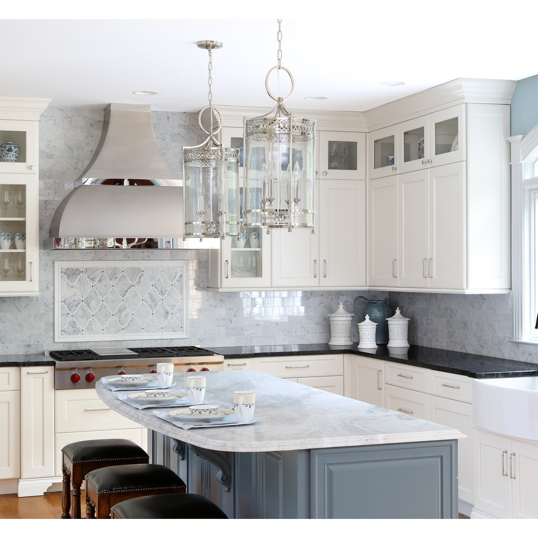 Beautiful White Kitchen