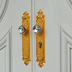 House door hardware. Luxury series. - Doorknobs