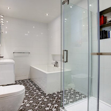 Improvement of a 7½ rooms restrictring architectural interventions