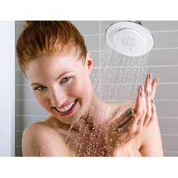 Moxie&trade; Showerhead + Wireless Speaker - Showerheads And Body Sprays