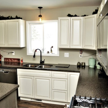 Knox, IN. Haas Lifestyle & Signature Collection. Open Concept Maple Kitchen