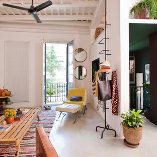 Modern inredning av ett vardagsrum