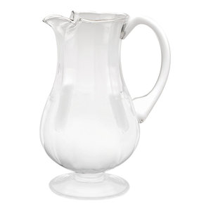 Pebbles Glass Pitcher Smoke 11 Contemporary Pitchers By Hg Global