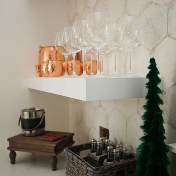 Milano in White Lacatto & Pecky Cypress in Grayton Beach, FL