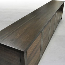 The Bronze Banded Console - Console Tables