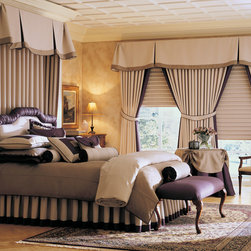 Vignette&reg; Traditional&trade; Modern Roman Shades with EasyRise&trade; cord loop - Roman Shades