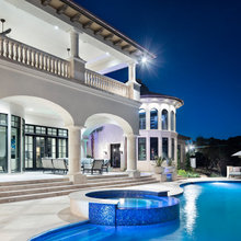 Contemporary Spanish Poolscape