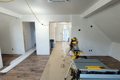 Inspiration for a home gym remodel in Boston