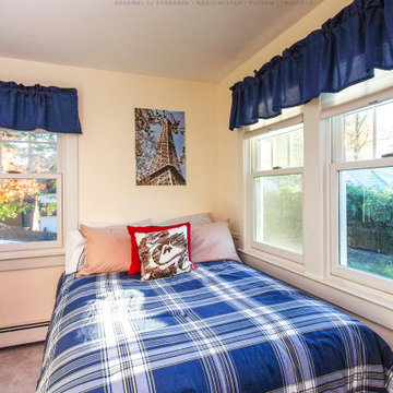 Double Hung Windows in Handsome Bedroom - Renewal by Andersen Westchester, Putna