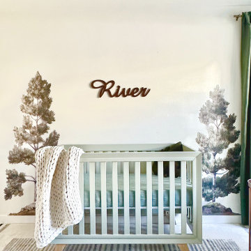 Baby River's Woodsy nursery