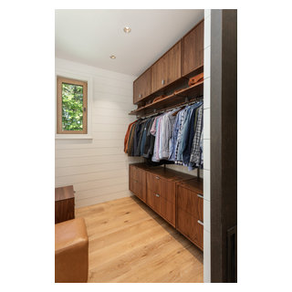 Modern Ramble Residence - Rustic - Closet - Other - by Northside Design ...