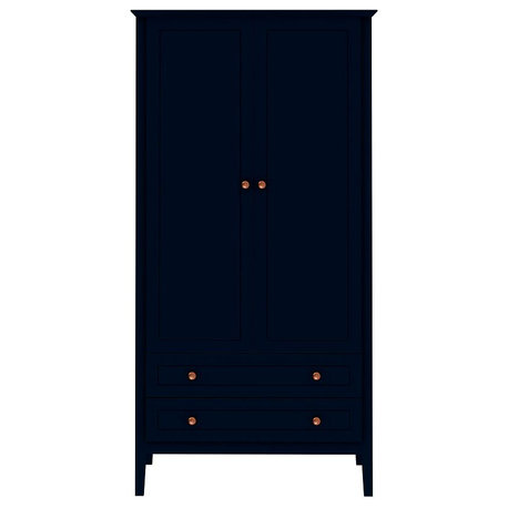 Manhattan Comfort Crown Full Wardrobe, Tatiana Midnight Blue