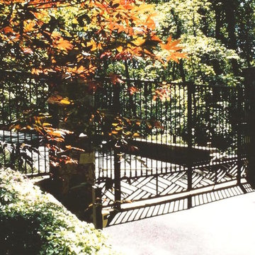 Wrought Iron Entry Gate