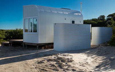 A Stylish, Coastal Cabin Goes Off-Grid With Quality Water Tanks