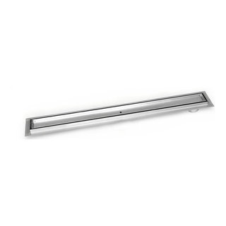 60 inch Side Outlet Linear Shower Drain by SereneDrains Tile Insert