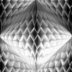 Pom Pom, Black - Wallpaper
