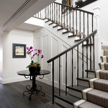 stairs with carpet