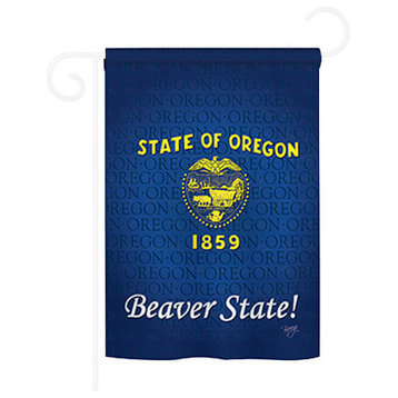 States Oregon 2-Sided Impression Garden Flag