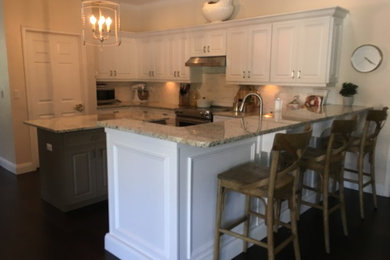 Kitchen - traditional kitchen idea in Miami