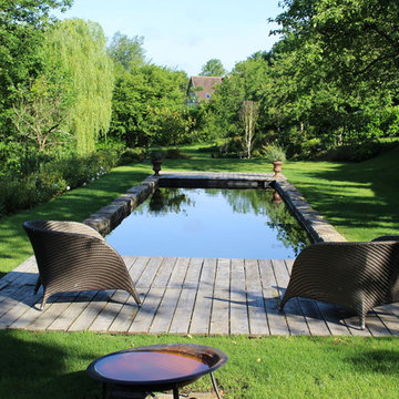 Couloir de nage en Normandie