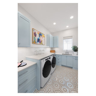 Crescent Beach Design/Build - Beach Style - Laundry Room - Jacksonville ...