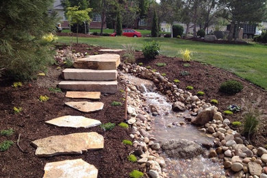Design ideas for a transitional landscaping in Other.