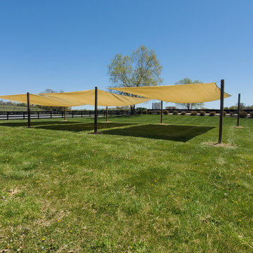 Vineyard sunshades