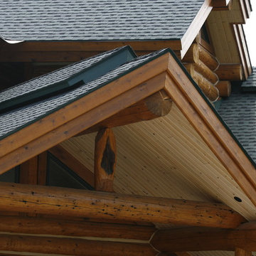 Authentic Rocky Mountain Log Cabin