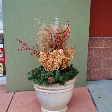 Seasonal Planter Arrangements