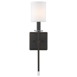 Matte Black Finish Renwil Inc WS008 Albany I Two Light Wall Sconce