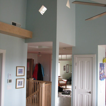 Sunny Belmont Rebuild with a View and a Deep Energy Retrofit