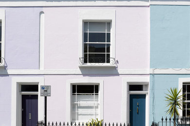 ロンドンにあるコンテンポラリースタイルのおしゃれな住まいの写真